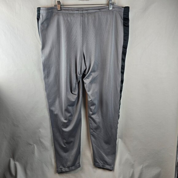 Nike Pants Mens XL Gray Track Warm Up Work Out Y2k Vintage Athleisure Swoosh - Picture 6 of 11